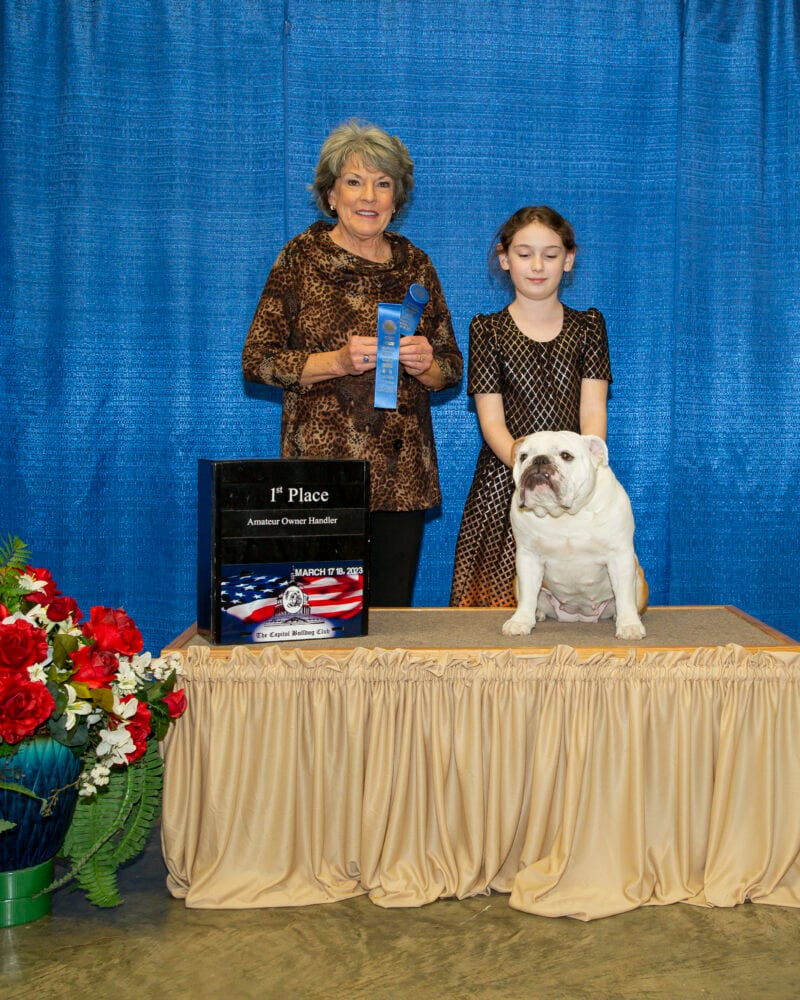 1st Place Amateur Owner Handler